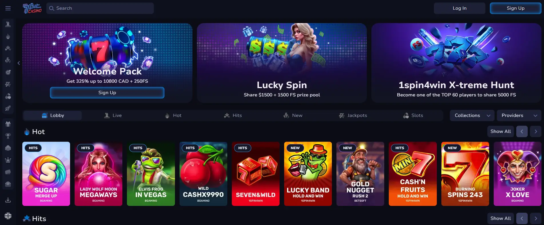 7Bit Casino screen
