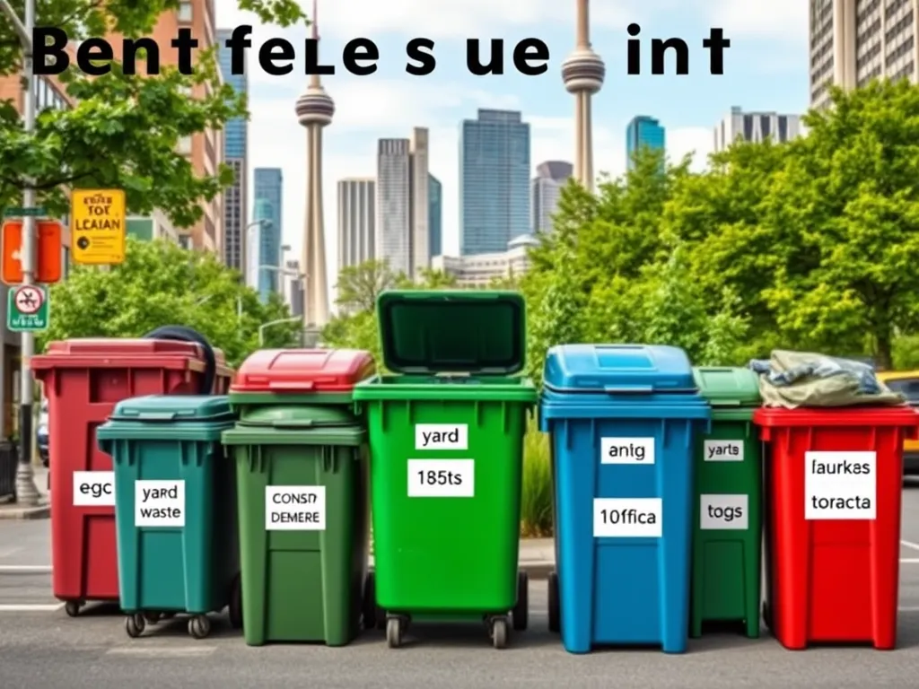 Affordable Garbage Bin Rental in Toronto for Every Need